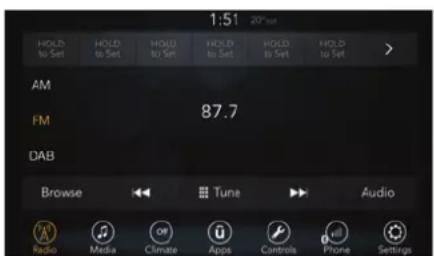 JEEP Cherokee (2020) - UCONNECT 4 MIT 7-ZOLL-DISPLAY - 1