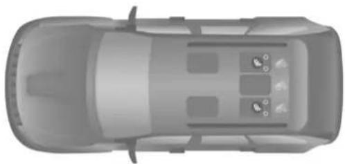 JEEP Grand Cherokee (2020) - LATCH Positions For Installing Child Restraints In This Vehicle - 1