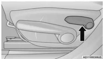 JEEP Cherokee (2021) - Manual Front Seat Recline Adjustment - 1