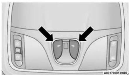 JEEP Cherokee (2021) - Front Map/Reading Lights - 1