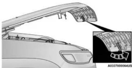 JEEP Cherokee (2021) - OPENING THE HOOD - 2