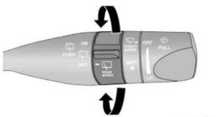 JEEP Cherokee (2021) - REAR WINDOW WIPER/WASHER - 1