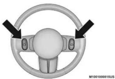 RAM 1500 Classic (2020) - STEERING WHEEL AUDIO CONTROLS — IF EQUIPPED - 1
