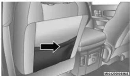 RAM 1500 Classic (2020) - Seatback Storage - 1