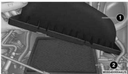 RAM 1500 Classic (2020) - Engine Air Cleaner Filter Inspection and Replacement - 2
