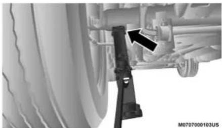 RAM 1500 Classic (2020) - Rear Jacking Location - 2