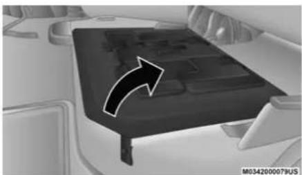 RAM 1500 Classic (2020) - Below Rear Seat Storage (Crew Cab/Quad Cab) - 1