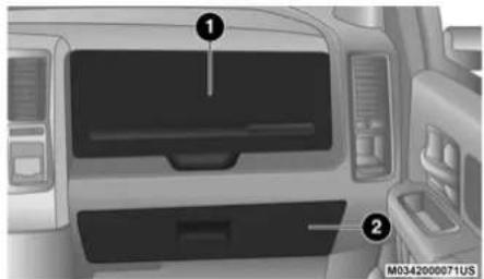 RAM 1500 Classic (2020) - Glove Compartment - 1