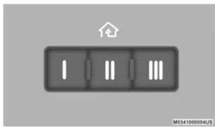 RAM 1500 Classic (2020) - GARAGE DOOR OPENER — IF EQUIPPED - 1