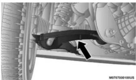 RAM 1500 Classic (2020) - Front Jacking Location - 1