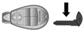 RAM 1500 Classic (2020) - WIN Key Fob With Integrated Key - 1