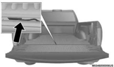 RAM 1500 Classic (2020) - DISCONNECTING THE REAR CAMERA OR REMOTE KEYLESS ENTRY — IF EQUIPPED - 1