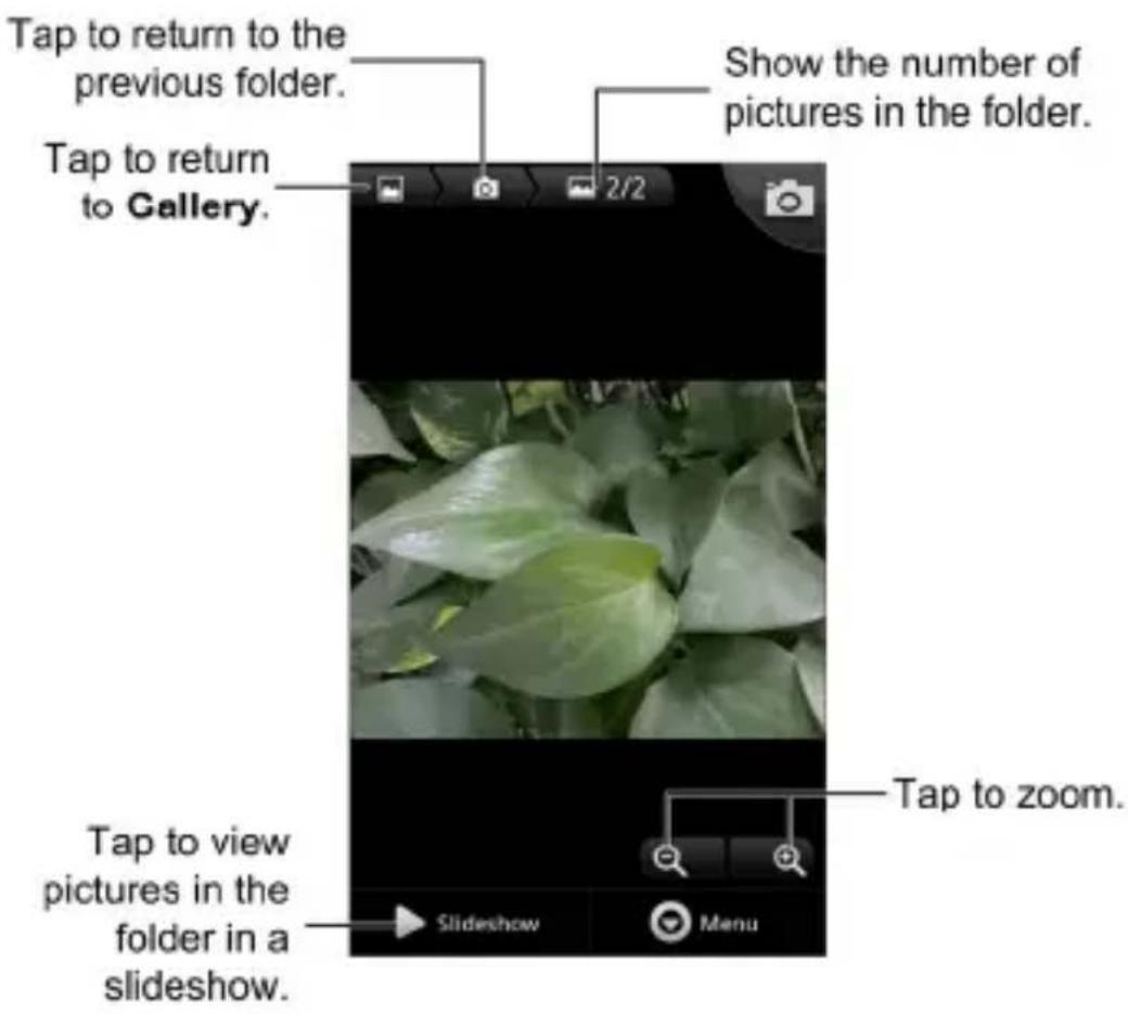 ZTE Blade - Opening Your Gallery - 1
