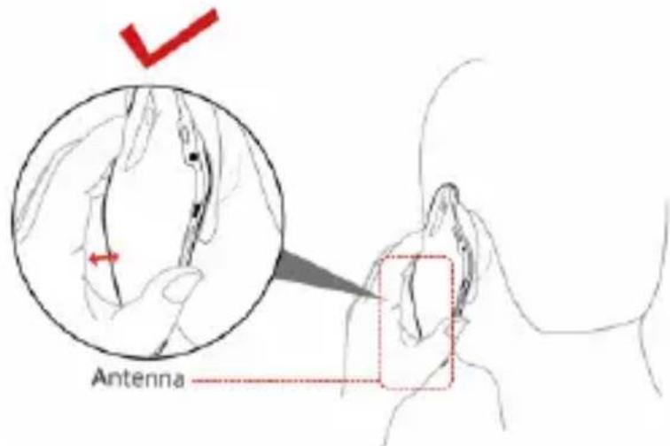 ZTE Blade - Normal Use Position - 2