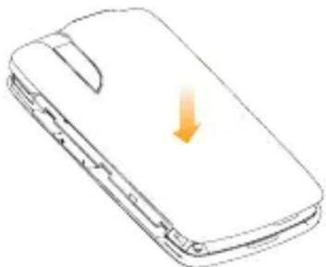 ZTE Blade - Installing the SIM/microSD Card and Battery - 5