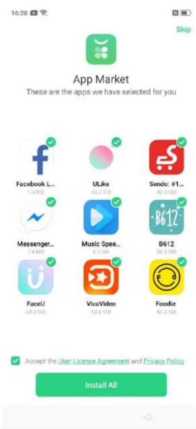 OPPO A91 - Installieren von Apps mit einem Fingertipp - 1