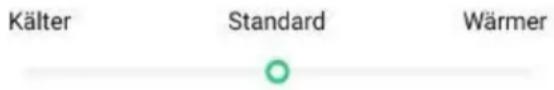 Kälter Standard Wärmer
