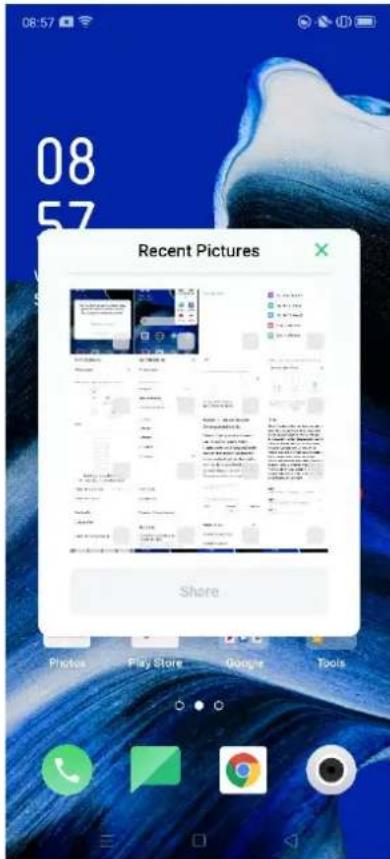 08 57 Recent Pictures Share Photos Play Store Google Tools