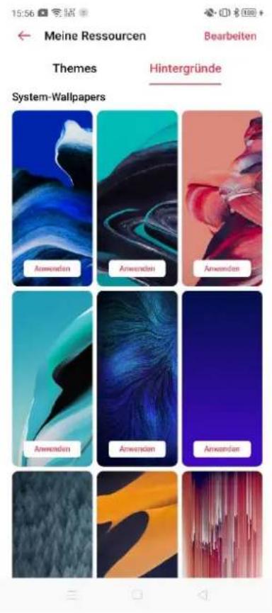 Meine Ressourcen Bearbeiten Themes Hintergründe System-Wallpapers Anwenden Anwenden Anwenden Anwenden Anwenden Anwenden