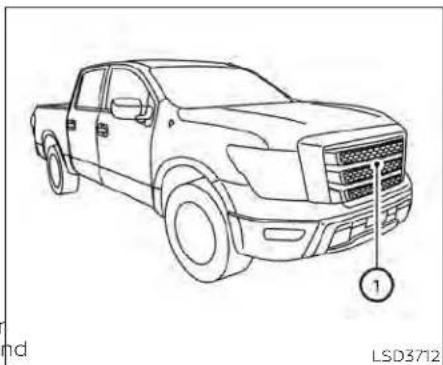 NISSAN Titan (2021) - INTELLIGENTFORWARDCOLLISION WARNING(I-FCW) - 1