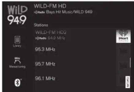 WILD-FM HD @Radio Bays Hit Music/WILD 949 Stations WILD-FM HD2 @Radio 94.9 MHz 95.3 MHz 95.7 MHz 96.1 MHz