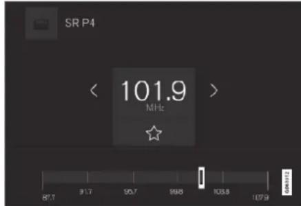 SR P4 < 101.9 MHz > ★ 87.7 91.7 95.7 99.8 103.8 107.9