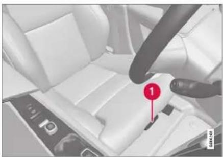 VOLVO S60 (2021) - Adjusting\* front seat cushion length - 2