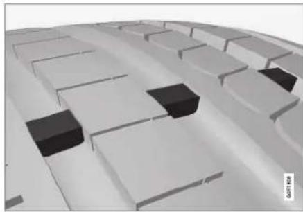 VOLVO S60 (2021) - Tread wear indicator - 1