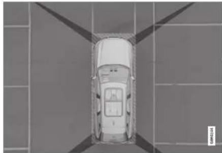 VOLVO S60 (2021) - Additional Park Assist Camera\* limitations - 1
