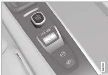 VOLVO S60 (2021) - Selecting ignition mode - 1