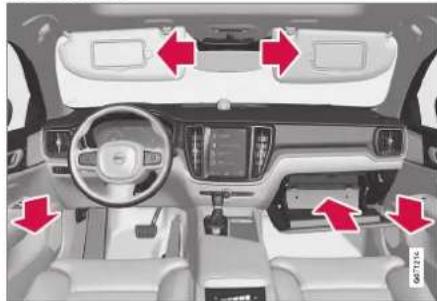 VOLVO S60 (2021) - Passenger compartment interior - 1