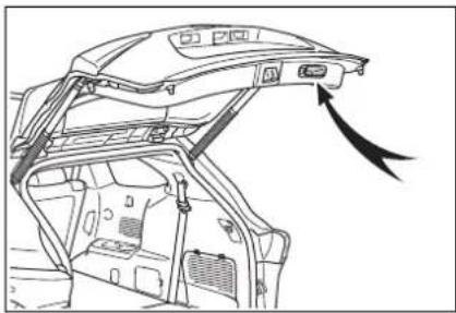 TOYOTA Highlander Hybrid (2021) - ■ Closing the back door using the back door handle - 1