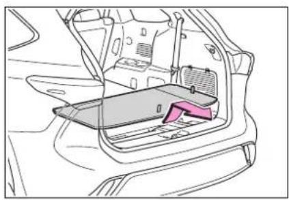 TOYOTA Highlander Hybrid (2021) - Taking out the jack - 2