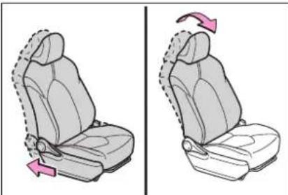 TOYOTA Highlander Hybrid (2021) - When using a child restraint system - 1