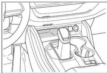 TOYOTA Highlander Hybrid (2021) - Open tray - 2