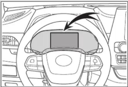 TOYOTA Highlander Hybrid (2021) - If a warning message is displayed - 1