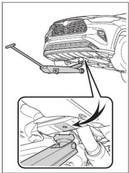 Technical diagram showing car suspension system with mechanical components and a close-up of the lever mechanism.