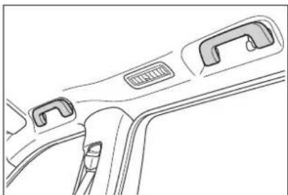 TOYOTA Highlander Hybrid (2021) - Assist grips - 1