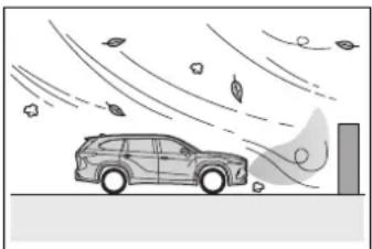 TOYOTA Highlander Hybrid (2021) - ■ Objects that the Parking Support Brake function (static objects) may not detect - 4