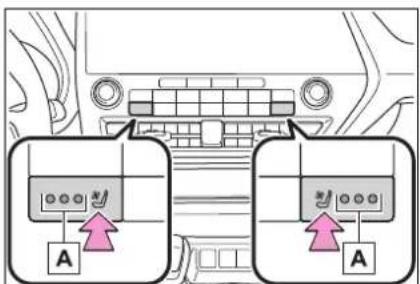 Diagram showing two labeled electronic components with 'A' indicators and directional arrows indicating connection or signal flow.