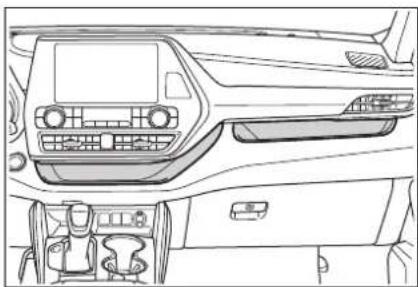 TOYOTA Highlander Hybrid (2021) - Open tray - 1