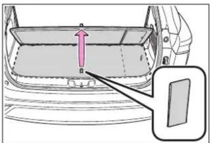 TOYOTA Highlander Hybrid (2021) - Taking out the spare tire - 1