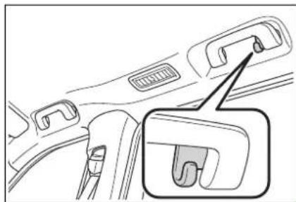 TOYOTA Highlander Hybrid (2021) - Coat hooks - 1