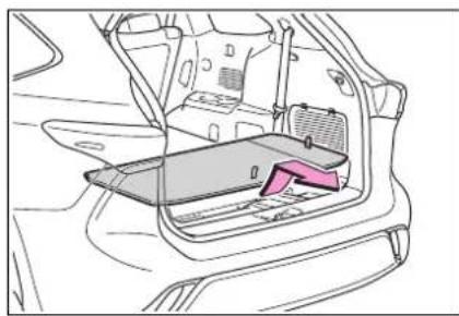 TOYOTA Highlander Hybrid (2021) - Taking out the spare tire - 2