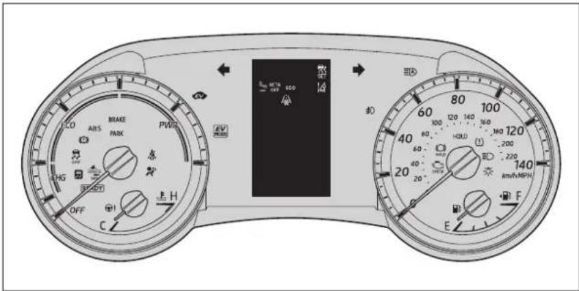 CO ABS PWR BRAKE PARK OFF C H OFF OFF GEO 120 140 160 180 200 40 80 120 140 160 60 80 120 140 160 40 80 120 140 160 20 80 120 140 160 E F km/h MPa