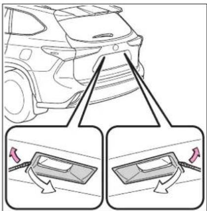 Diagram showing car frontview and side-view dashboard display with Chinese labels