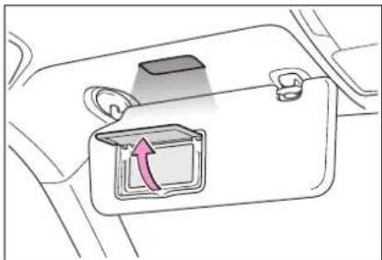 TOYOTA Highlander Hybrid (2021) - Vanity mirrors - 1
