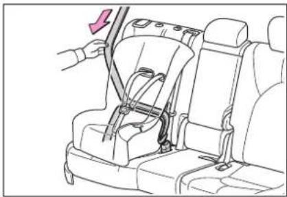TOYOTA Highlander Hybrid (2021) - ■ Forward-facing — Convert- ible seat - 4