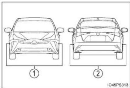 TOYOTA Prius (2021) - Sensors - 1