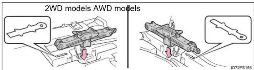 2WD models AWD models 1072PS156